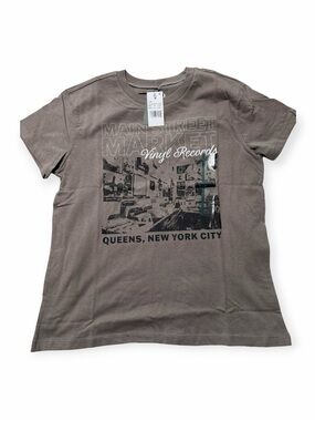 Graphic Tee - Main Street Vinyl Records in Brown